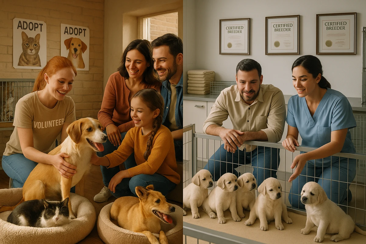Breeder vs. Shelter Adoption: How to Choose Your Pet